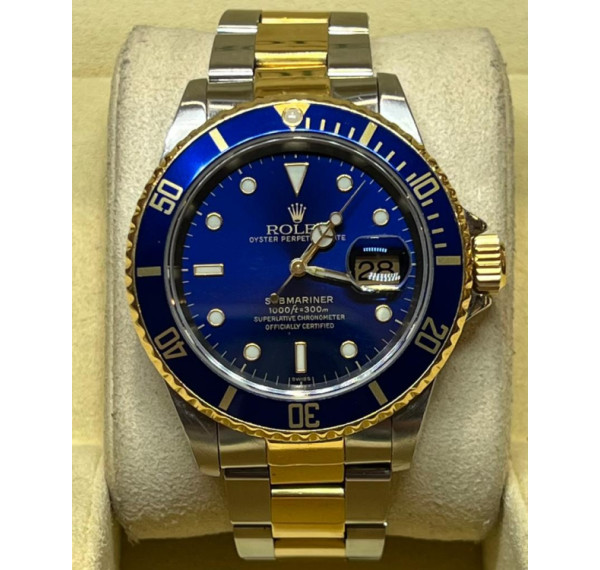 ROLEX SUBMARINER ACERO Y ORO 16613